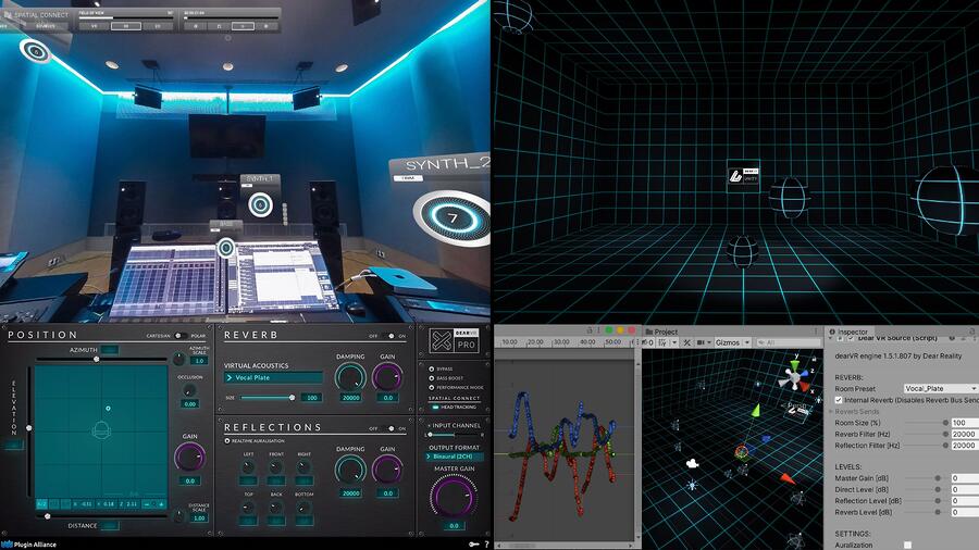 Object-based 3D audio mix – From DAW to interactive